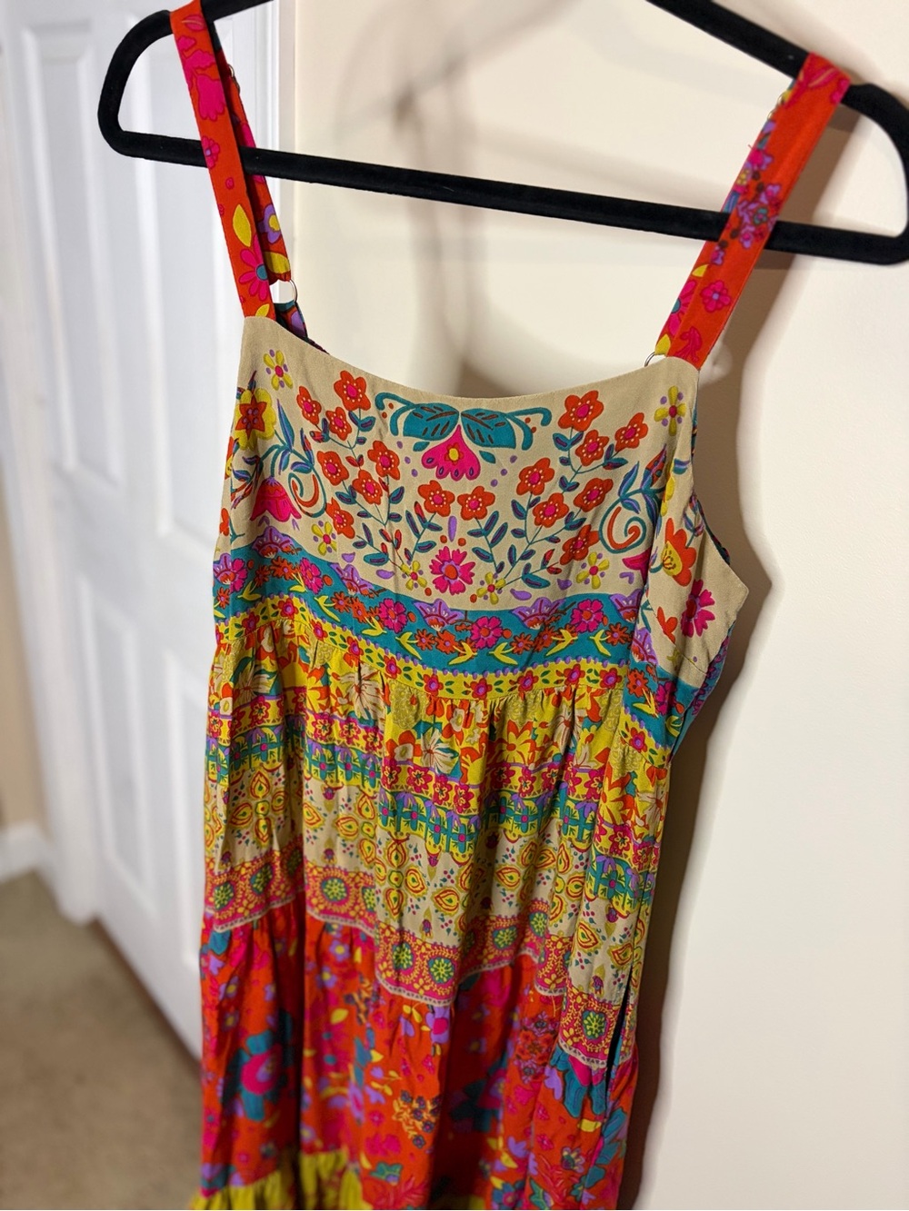 NATURAL LIFE Patricia Floral Tiered Maxi Dress # 1273 - Picture 3 of 13